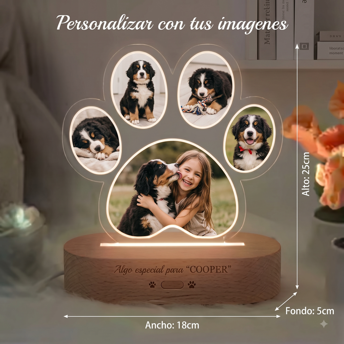 Lámpara Nocturna Personalizada